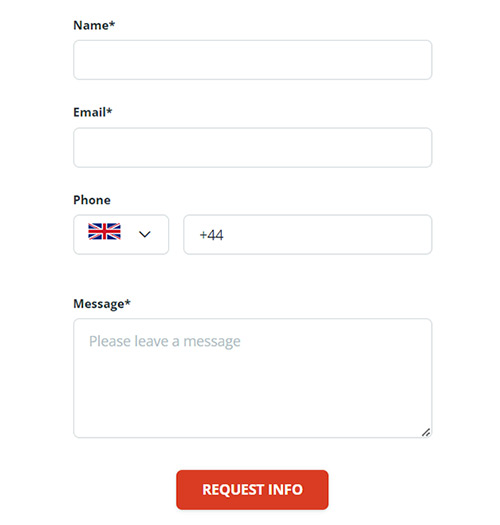 cyprusify website design - request form