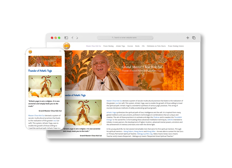 master choa kok sui website design and development by webtechaccess